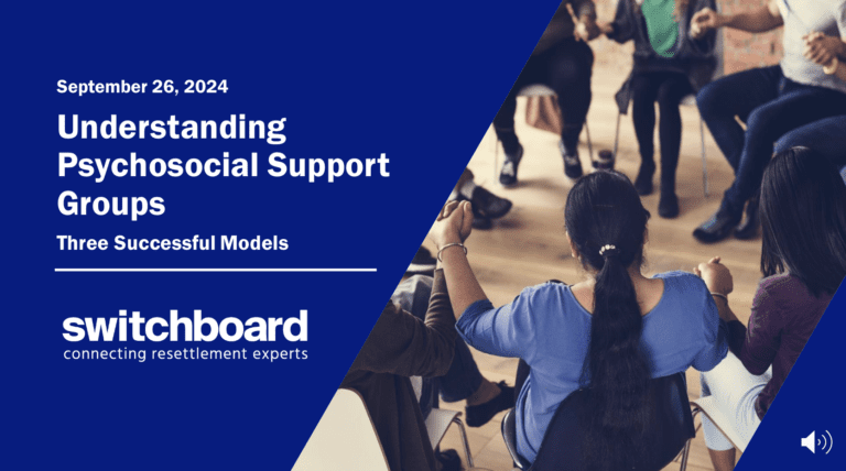 Understanding Psychosocial Support Groups: Three Successful Models